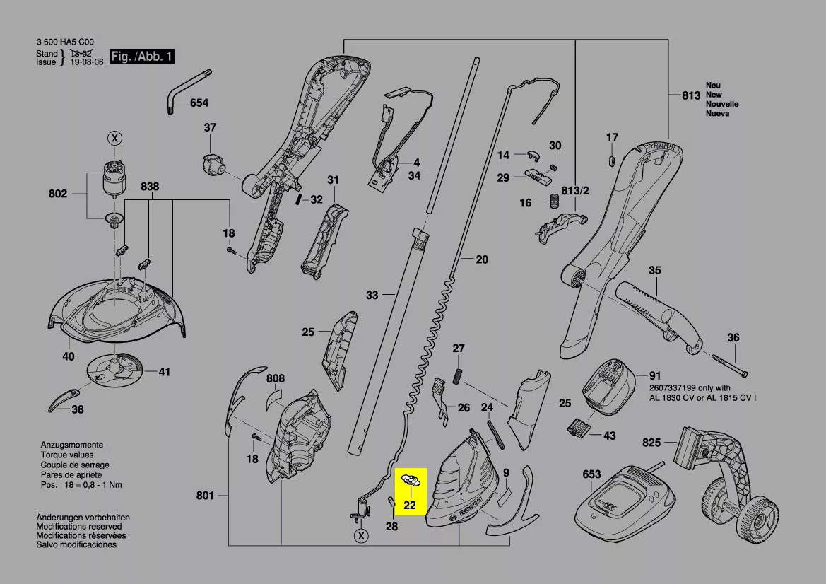 tôle réf. 2 609 007 436 Bosch
